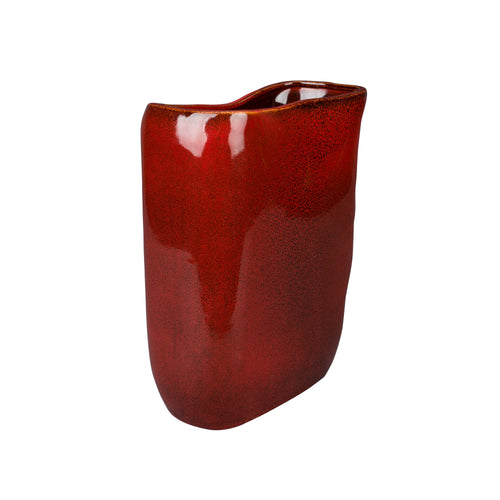 Dutchbone Edna Vaas 24 cm Rood - vtwonen shop