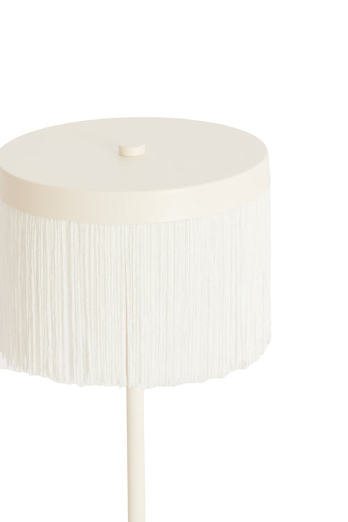 Light & Living tafellamp DINY - wit - Ø17x35cm - vtwonen shop