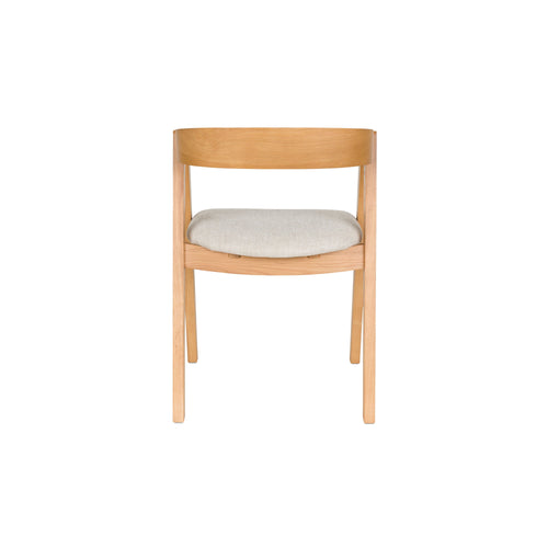 Zuiver Mads Eetkamerstoelen Naturel - Set van 2 - vtwonen shop