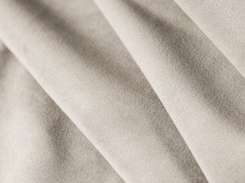 Cosmopolitan Design Panoramische hoekbank links Nolio 6-zits, flueel lichtbeige - 252x342x72cm