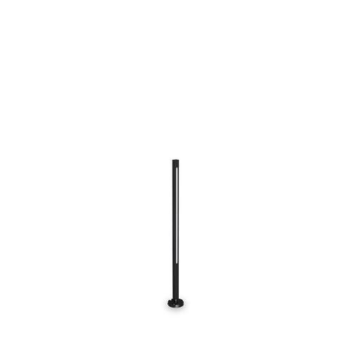 Ideal Lux JEDI 80cm LED Buitenpaal Zwart, 3000K, IP65, Niet Dimbaar