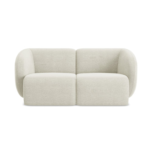 LaMiaSofa Tweezits modulaire bank Cervo - bouclé - zand - 174x94x75