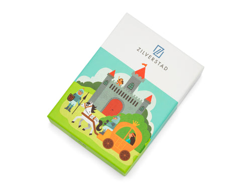 Zilverstad - Kindercouvert Ridders en Prinsessen - 4 delig - RVS - vtwonen shop