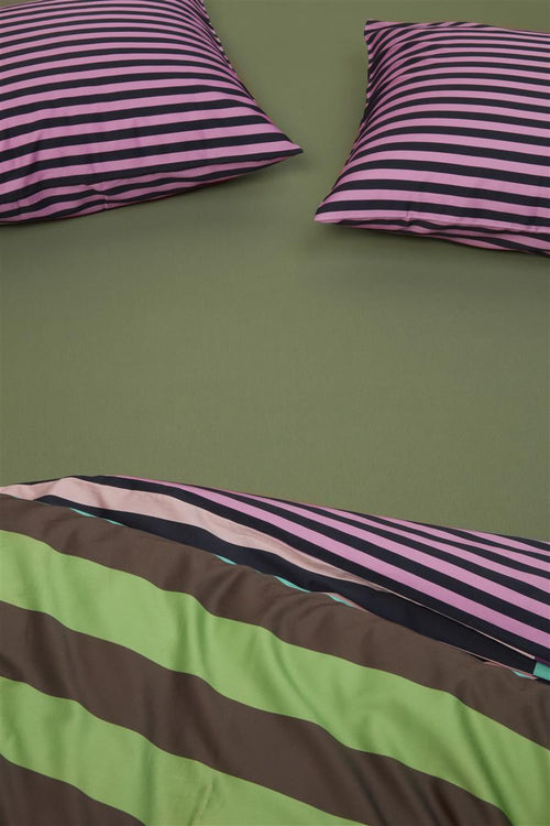 Beddinghouse Dutch Design topper hoeslaken Organic Lycra TD - 200x220 cm - groen