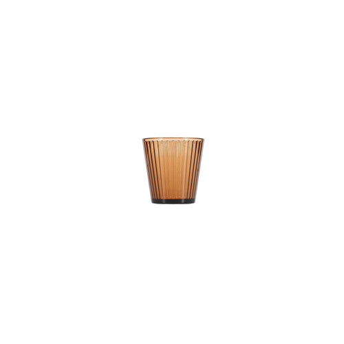 Bonbistro - Glas 27cl amber Luz - Set van 4