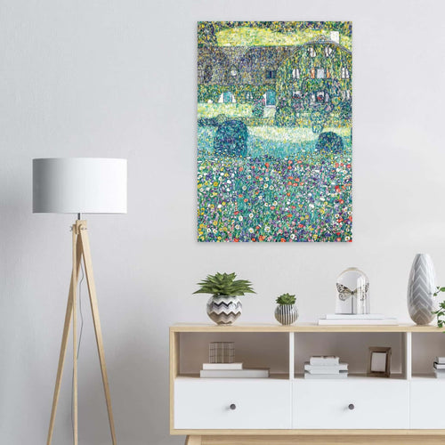 Artfulprints  Gustav Klimt - Country house by the Attersee   poster A4 21x29.7 cm