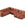 Cosmopolitan Design Panoramische hoekbank links Loretto 5-zits, structurele stof donkerblauw - 250x345x68cm