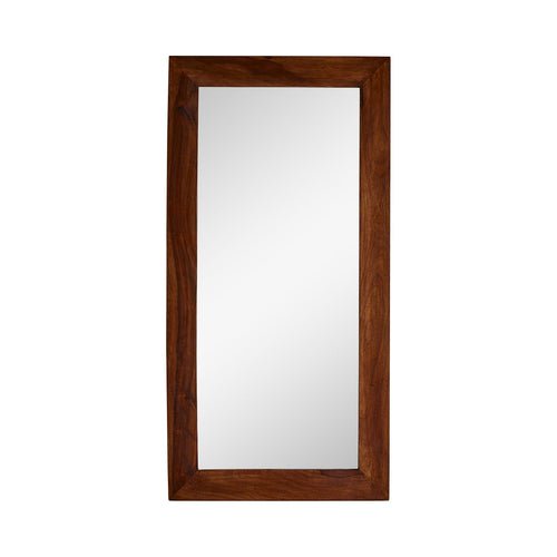 Tikamoon Massief palissander spiegel 100 x 50 cm - Bruin - vtwonen shop