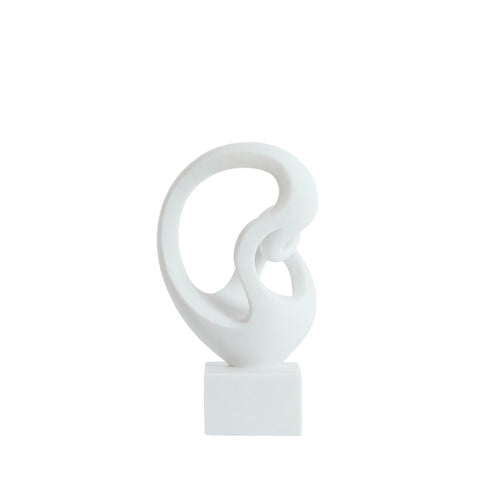 Light & Living ornament Felicia - wit - 25x16.5x42.5cm
