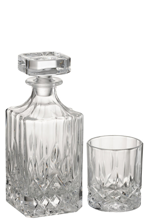 J-Line glas Franco - transparant