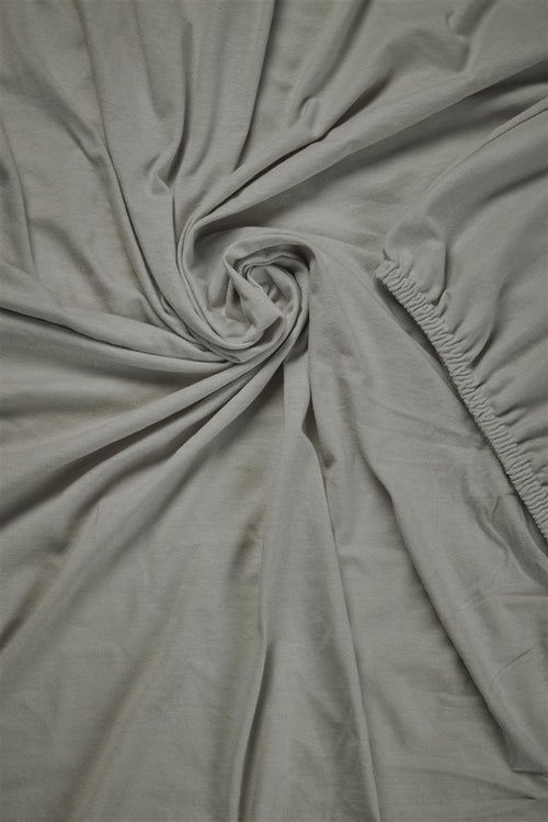 Beddinghouse - Jersey - Split-topper - Hoeslaken - 180x220 cm - Licht grijs
