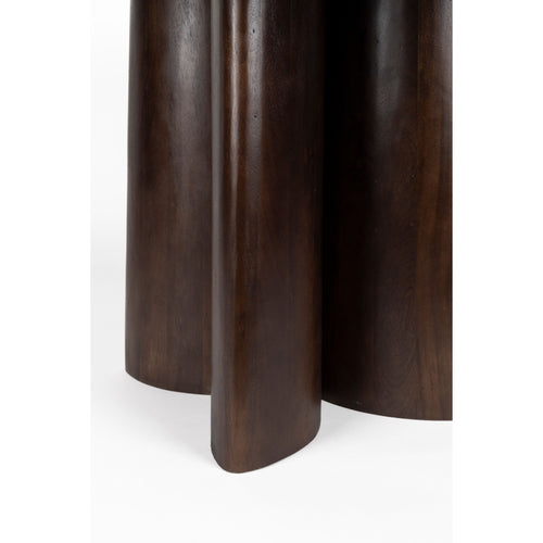 Housecraft Living Balder Eettafel Rond 130 cm Mango Hout - Bruin - vtwonen shop