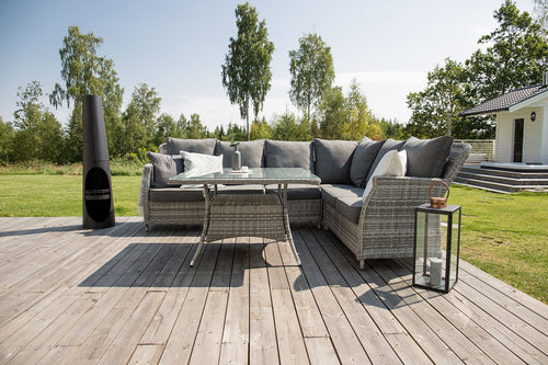 Rebellenclub Loungeset Lotus - Grijs