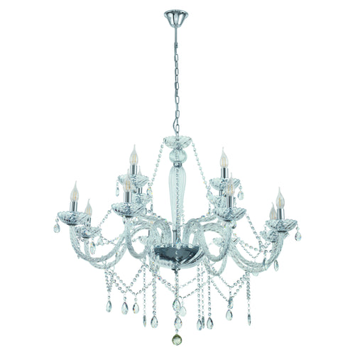 Stars of Light basilano 1 hanglamp Basilano 1 - e14 - ø 100 cm - chroom