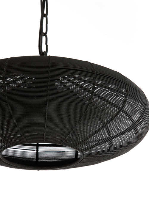 Light & Living hanglamp BAHOTO - Ø40x18cm - zwart