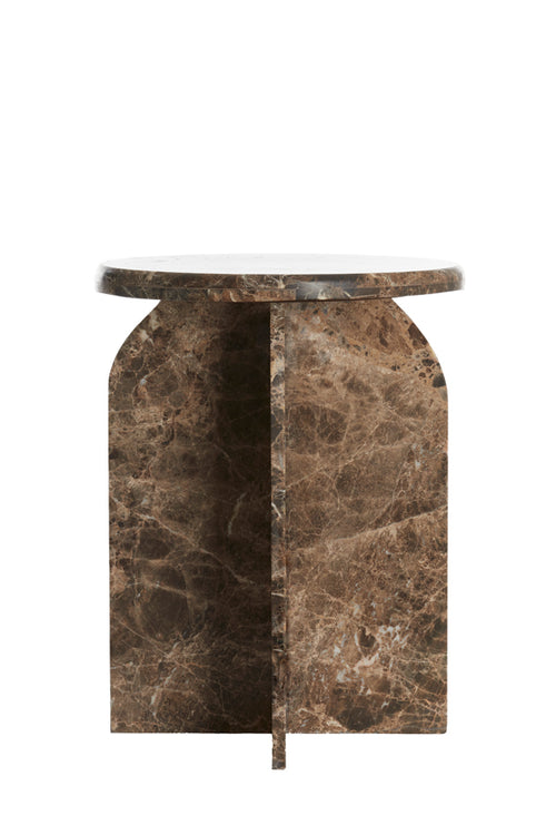 Light & Living bijzettafel OTINIA - Ø41x56cm - bruin