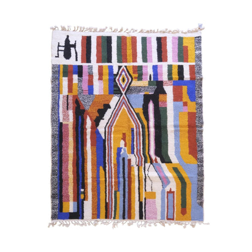 AFK Living vloerkleed Berber - handgemaakt - Wol - 219 x 282 cm