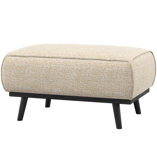 WOOOD hocker Statement - Polyester - Beige Melange - 40x80x55
