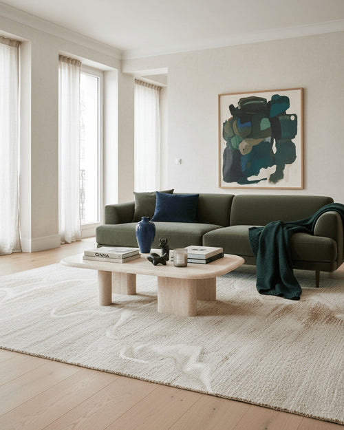 AFK Living vloerkleed Scia - Zacht comfort voor elke dag en OEKO-TEX® Standard 100 gecertificeerd. - beige - 200x290 cm