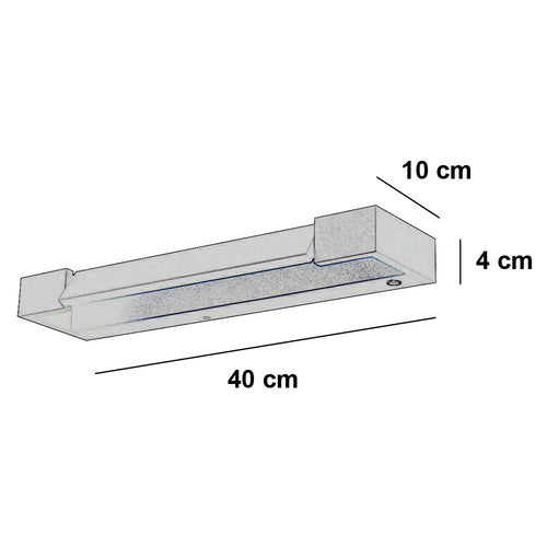 Freelight wandlamp Parete - 1 lichts - 10  x 4   cm - zwart - vtwonen shop