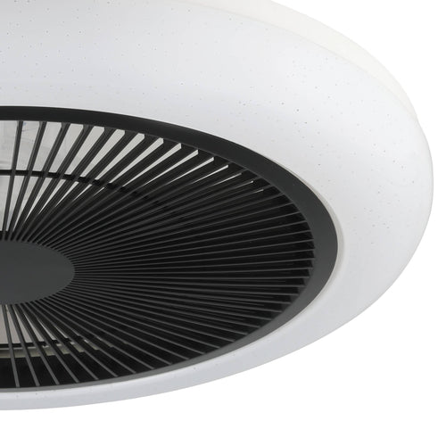 EGLO kostena plafondlamp met ventilator Kostrena - led-cct - wit, zwart - vtwonen shop