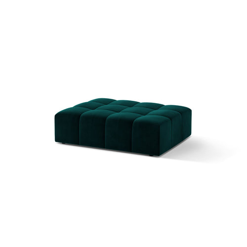 Cosmopolitan Design - Poef Chicago flueel diepe olie - 84x102x42cm