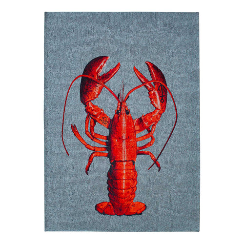 Louis De Poortere vloerkleed Steam Red - grijs - 200x280cm