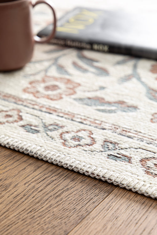 AFK Living vloerkleed Monceau - gerecyclede vezels - beige - 120x170 cm