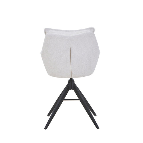 DÉJA Living Barkruk Manon - Beige - Draaibaar - 65cm - Set van 2