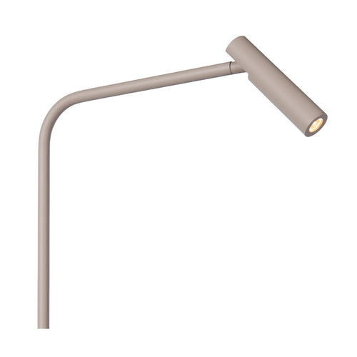 Atmooz vloerlamp Pomery - zand - 50 x 3,5 x H 146 cm - geïntegreerde led