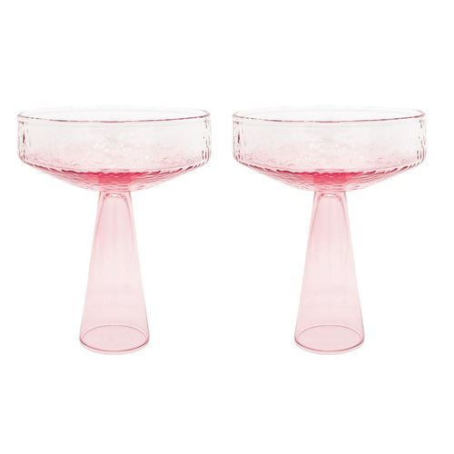 Brût Homeware coupe Claude - roze - set van 2 - vtwonen shop