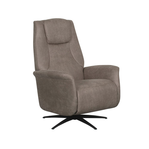 LABEL51 Fauteuil Stockholm Elektrisch - Taupe Stof - Draaibaar - vtwonen shop