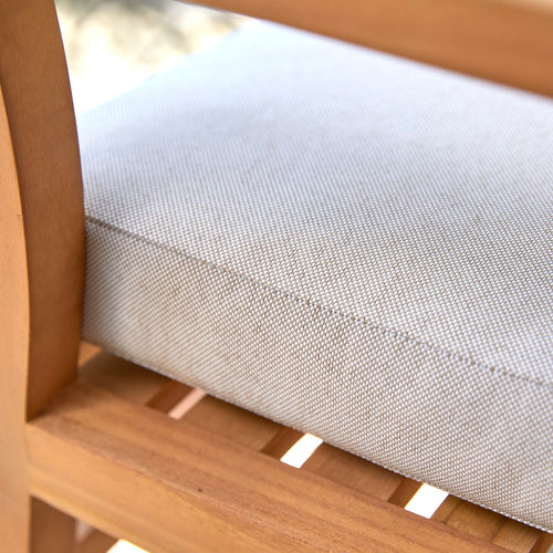 Tikamoon Massief teakhouten tuinschommelstoel - Naturel - vtwonen shop