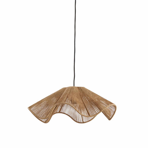 Light & Living hanglamp Fodara - bruin - Ø48cm