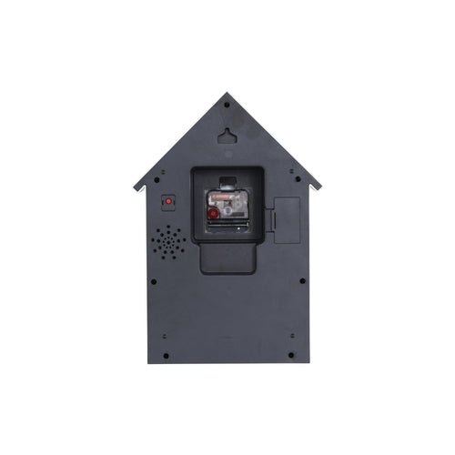 Karlsson wandklok Dog House - grijs - 24.9x9x27cm - vtwonen shop