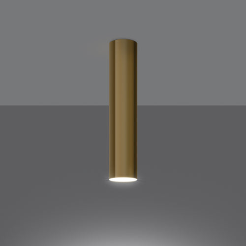 Sollux Lighting Plafondlamp LAGOS 30 gepolijst goud - 6x6x30cm