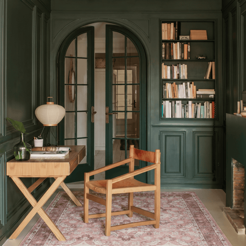 Interieur05 Vintage vloerkleed Serai Roze