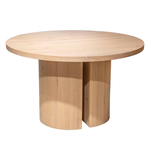 DÉJA Living Eettafel Mito - Naturel Eikenhout - 130x130x78cm