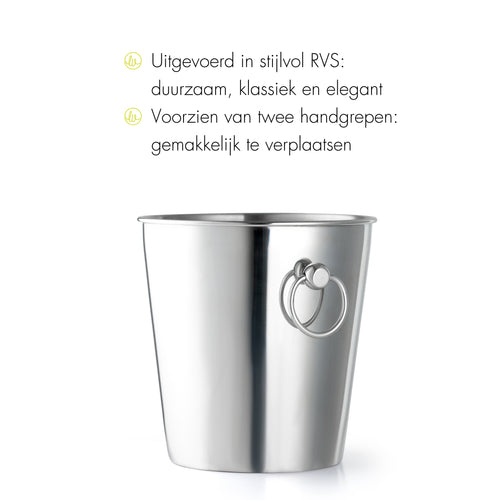 Leopold Vienna - Champagnekoeler - Enkelwandig - RVS - vtwonen shop