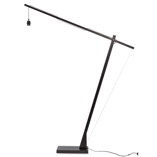 GOOD&MOJO vloerlamp Java - zwart - Ø50cm - vtwonen shop