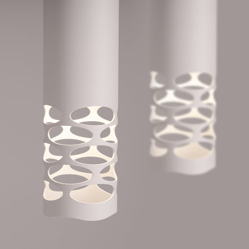 Sollux Lighting Hanglamp LIRO 2 wit - 33x6x125cm