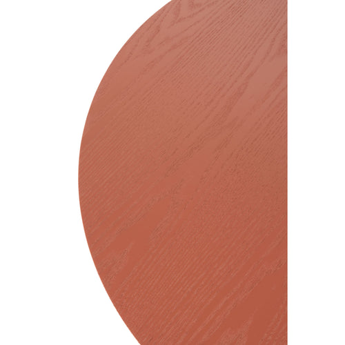 Zuiver Fleur Bistro Tafel Hout Rood