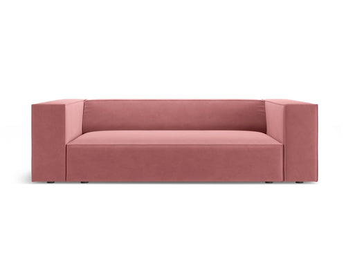 Cosmopolitan Design Bank Arendal 2-zits, flueel flamingo - 102x180x70cm