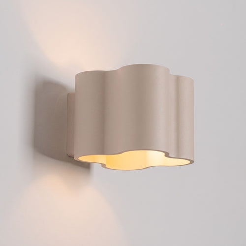 Sollux Lighting Wandlamp OVIO taupe G9 - 12x14,5x10cm