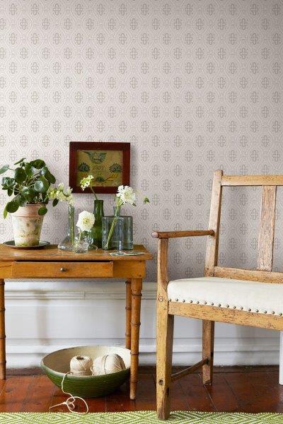 Borastapeter behang retro ornamenten grijs en wit - 53 cm x 10.05 m - 660064 - vtwonen shop