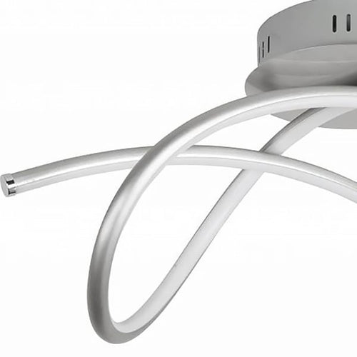 Highlight plafondlamp Plaza - 1 lichts - 53  x 26   cm - mat chroom - vtwonen shop