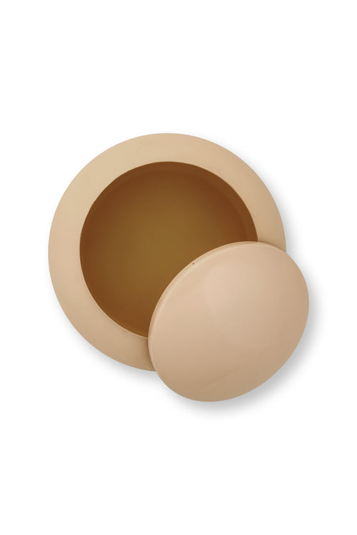 vtwonen - Opbergbox - Geel, Roze - Metaal - 25x8cm - vtwonen shop