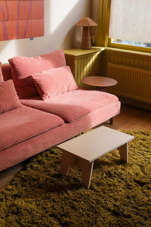 Interieur05 vloerkleed Pilo - hoogpolig - olijfgroen - 200 x 290 cm