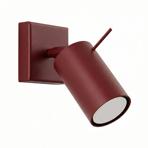 Sollux Lighting Wandlamp RING bordeaux - 8x16x8cm