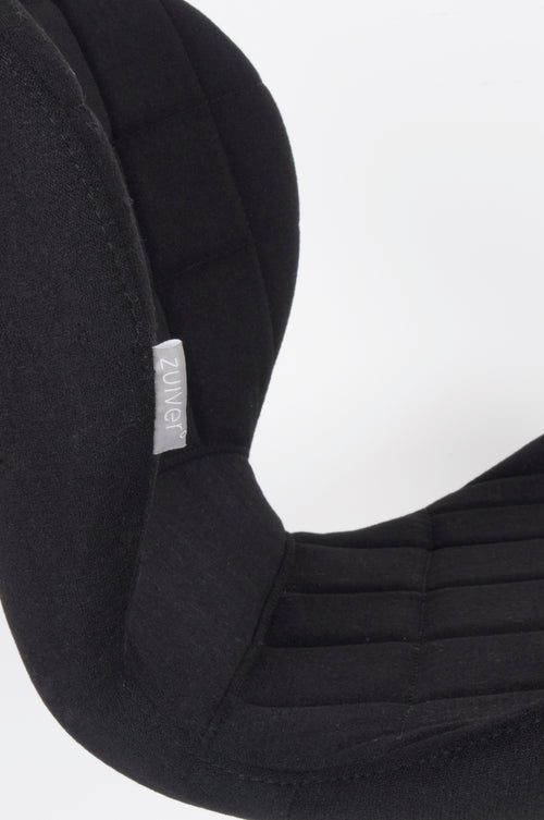 Zuiver OMG Stoel Zwart - Set van 2 - vtwonen shop